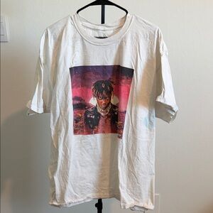 🌿 Juice WRLD Graphic White T-Shirt